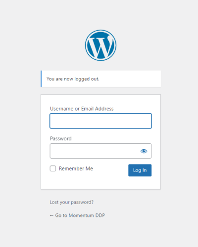 WP Login